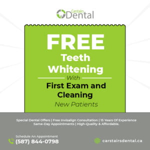 Professional Teeth Whitening - Bleaching Dentist in Carstairs, AB